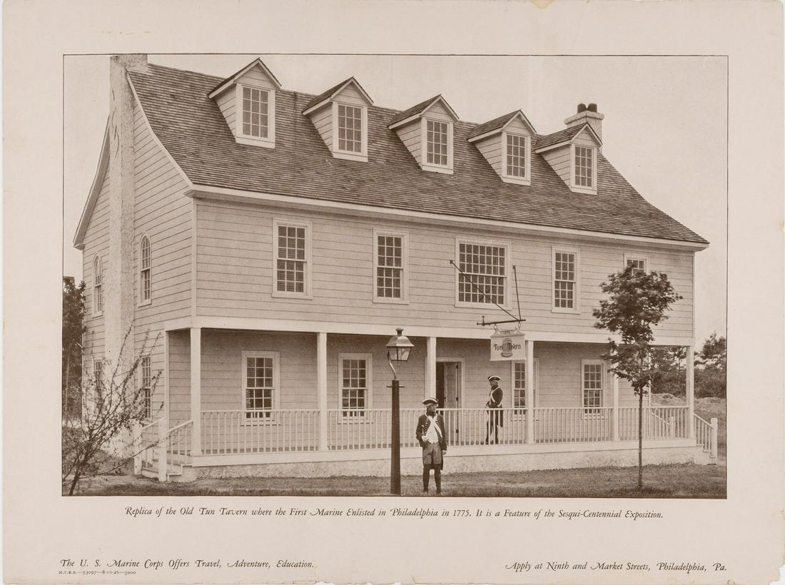 USMC TUN TAVERN RECRUITMENT POSTER (1 of 1)