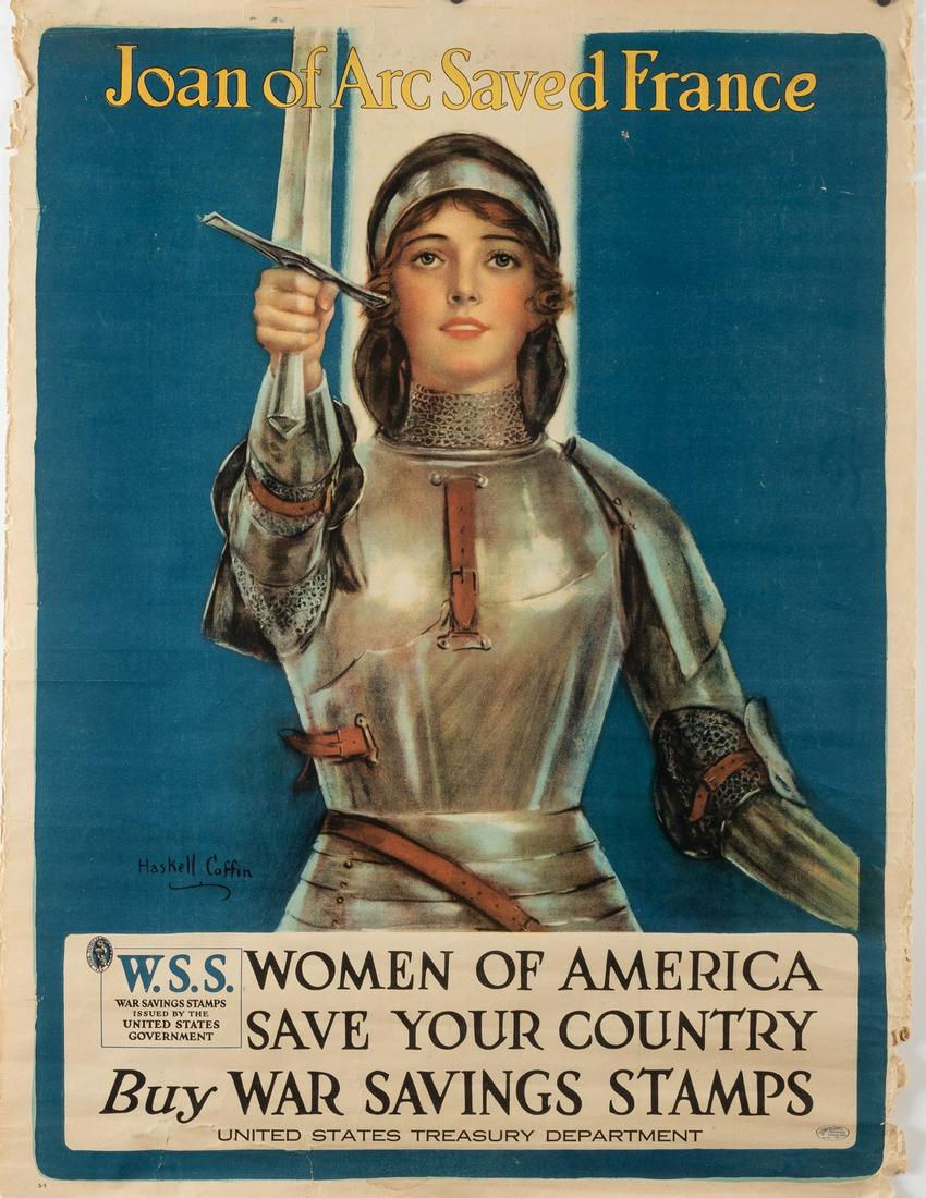 JOAN OF ARC HASKELL COFFIN POSTER (1 of 1)