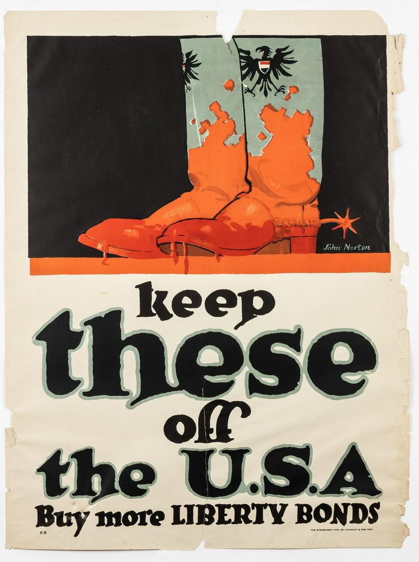 KEEP THESE OFF THE USA WWI POSTER (1 of 1)