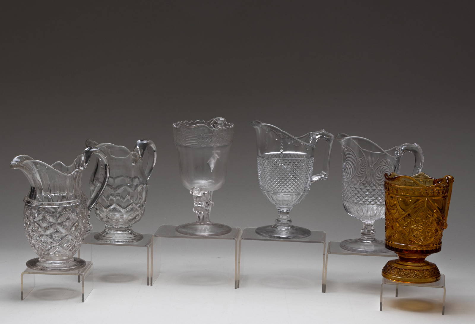 6 Eapg Creamers Auction