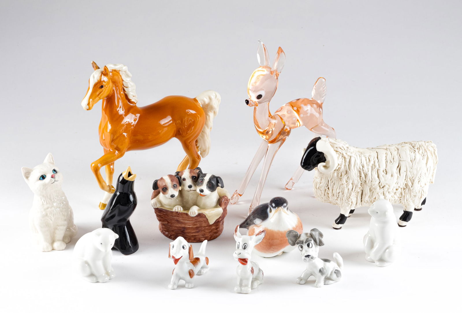 12 CERAMIC FIGURINES (1 of 6)