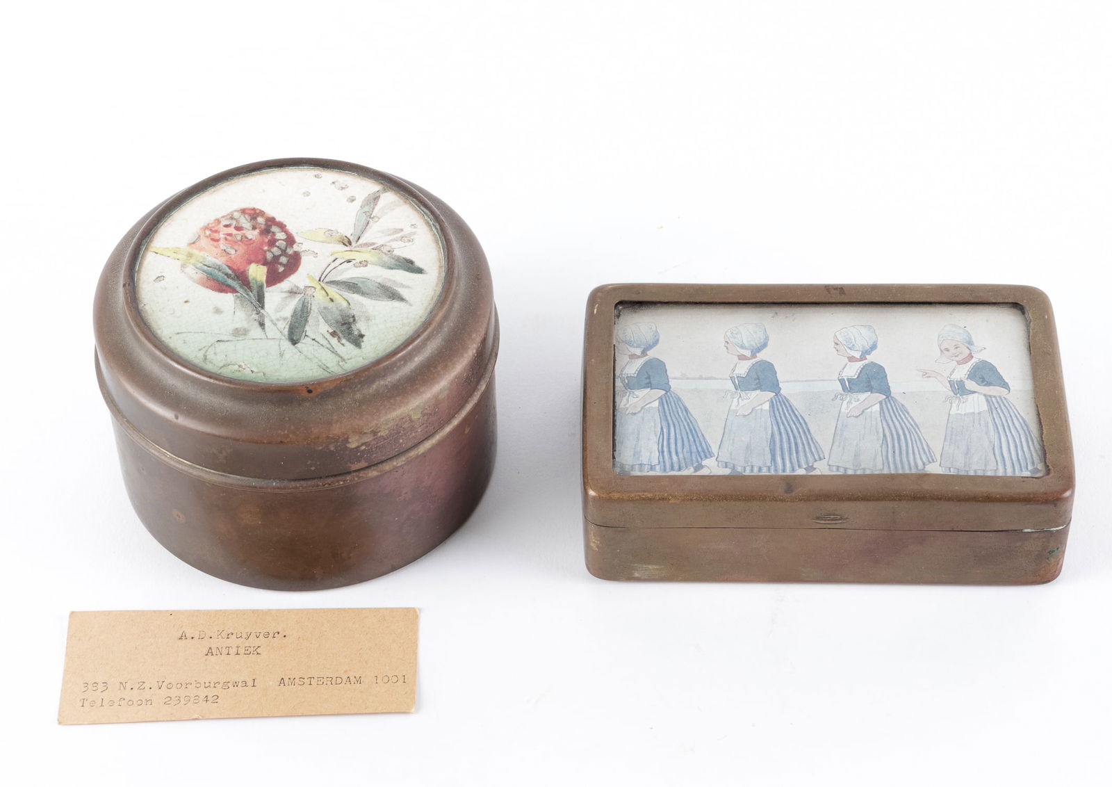 2 VINTAGE DUTCH BOXES (1 of 1)