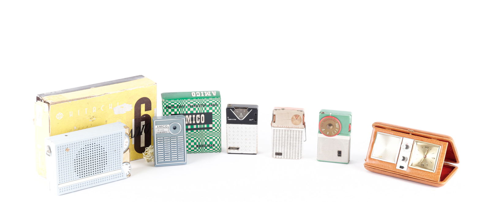 6 VINTAGE TRANSISTOR RADIOS (1 of 9)