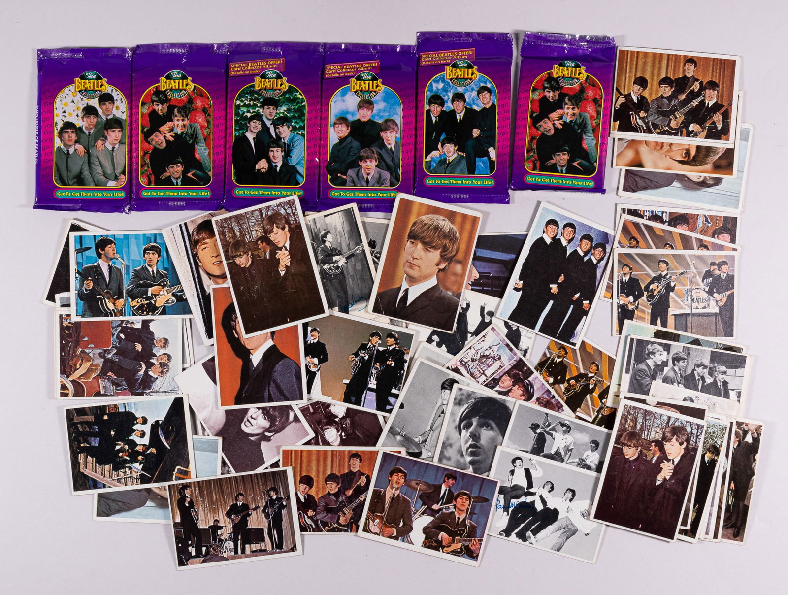 100+ TOPPS BEATLES TRADING CARDS (1 of 1)