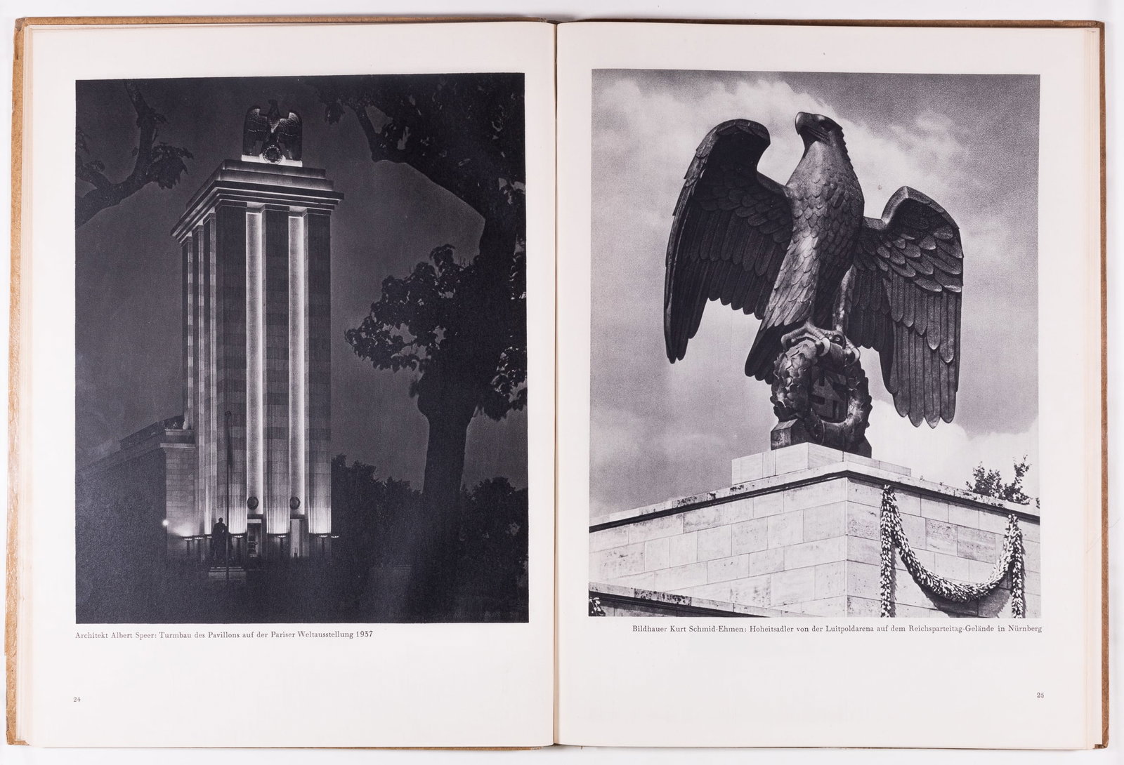 ALBERT SPEER - NEUE DEUTSCHE BAUKUNST: Albert Speer's architecture pictorial portfolio NEUE DEUTSCHE BAUKUNST [New German Architecture], with excellent architectural photography. Foreword by Albert Speer, introduction by Rudolf Wolters 194