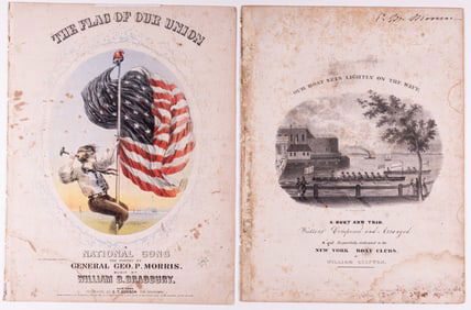 EARLY PATRIOTIC SHEET MUSIC (2)