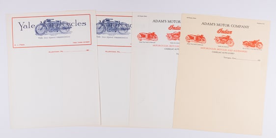 EARLY 1900S MOTORCYCLE STATIONARY