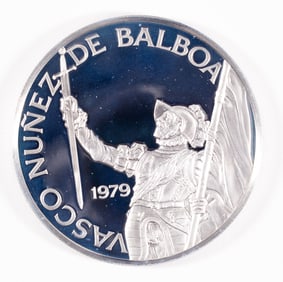 1979 20 BALBOAS COIN OF REPUBLIC OF PANAMA