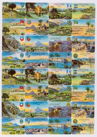 1932 OLYMPIC GAMES STAMP SHEET (32)