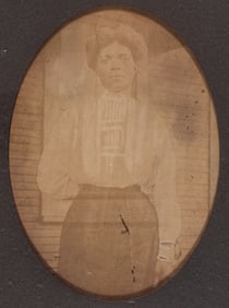 GHOST PHOTOGRAPH OF AN AFRICAN AMERICAN WOMEN