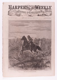 CIVIL WAR HARPERS WEEKLY MAGAZINE