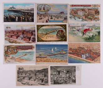 11 EARLY 1900S HEINZ POSTCARDS
