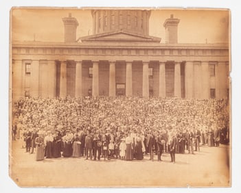 1800S OHIO CAPITOL BUILDING LARGE PHOTO