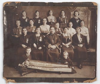 1918 RUSSIAN ORTHODOX CHURCH PHOTOGRAPH