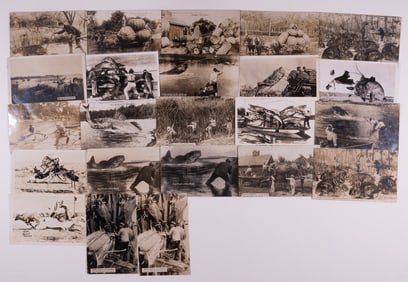 23 EARLY 1900S EXAGGERATED PHOTO CARDS