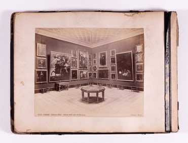 EDIZIONI BROGI ALBUMEN PHOTO ALBUM OF ITALIAN ARCHITECTURE