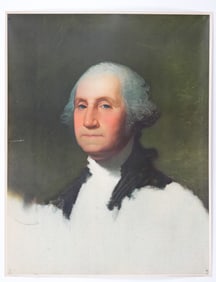 GEORGE WASHINGTON GILBERT STUART LITHO
