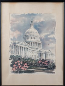 THE CAPITOL PAUL N. NORTON PRINT