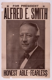 ALFRED E. SMITH CAMPAIGN POSTER