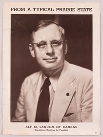 ALF LANDON CAMPAIGN POSTERS (2)
