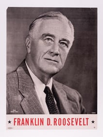 FRANKLIN D. ROOSEVELT CAMPAIGN POSTER