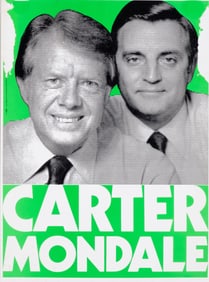 JIMMY CARTER CAMPAIGN POSTERS AND SIGNS
