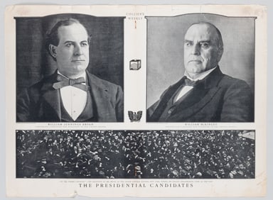 MCKINLEY BRYAN PRESIDENTIAL POSTER