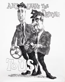 3 SATIRICAL POLITICAL POSTERS FEATURING NIXON