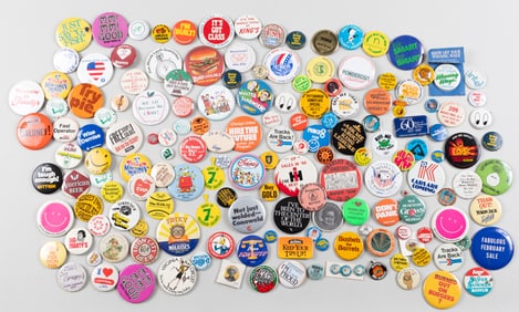 140+ ADVERTISING AND CORPORATE BUTTONS