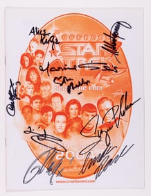 9 STAR TREK STARS SIGNATURES