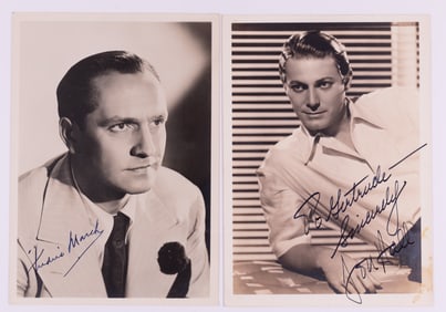 JON HALL AND FREDRIC MARCH