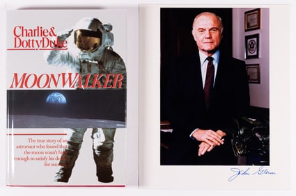 JOHN GLENN & CHARLIE DUKE