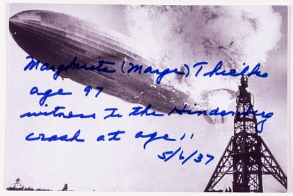 MARGE THIELKE HINDENBURG CRASH EYEWITNESS