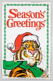3 SEASONS GREETINGS HOLIDAY ADVERTISEMENTS