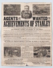 ACHIEVEMENTS OF STANLEY SALES AGENT RECRUITMENT PAPER POSTER