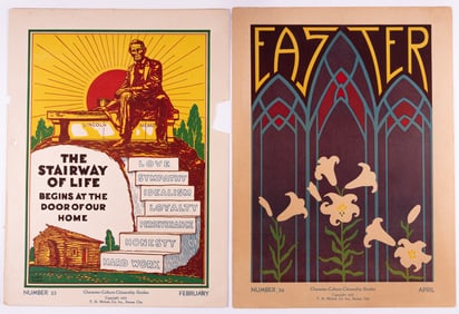 CHARACTER CULTURE CITIZENSHIP GUIDE POSTERS (2)