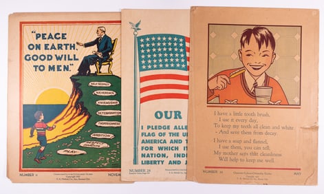 CHARACTER CULTURE CITIZENSHIP GUIDE POSTERS (3)