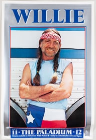 WILLIE NELSON CONCERT POSTER
