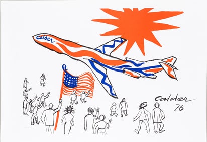 1976 ALEXANDER CALDER POSTER