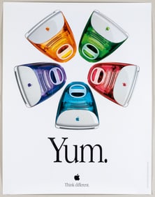 APPLE IMAC G3 ADVERTISEMENT POSTER