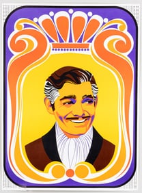 CLARK GABLE POP ART POSTER