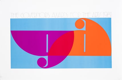 GOVERNORS AWARDS FOR ARTS 1981 POSTER