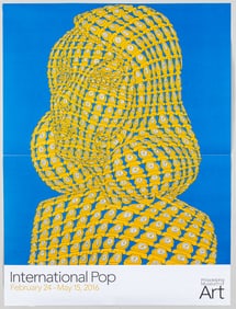 INTERNATIONAL POP PHILADELPHIA ART MUSEUM POSTER