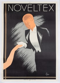 ITALIAN NOVELTEX POSTER BY SEVERO POZZATI