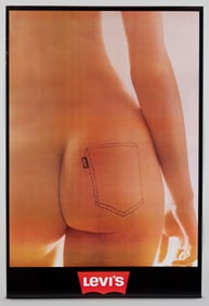 LEVI'S JEANS NUDE POSTER