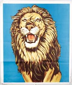 LION CIRCUS POSTER