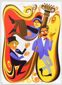MARX BROTHERS POP ART POSTER
