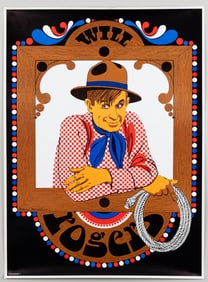 WILL ROGERS POP ART POSTER