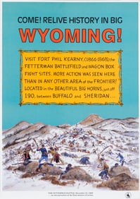 FETTERMAN BATTLE REENACTMENT POSTER