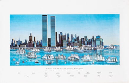 PARADE OF WINDJAMMERS POSTER